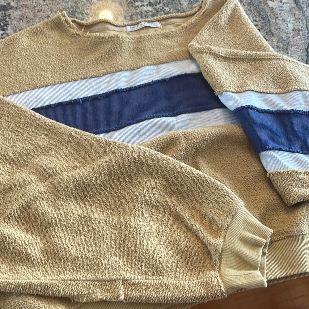 NWOT Free People sweatshirt size large